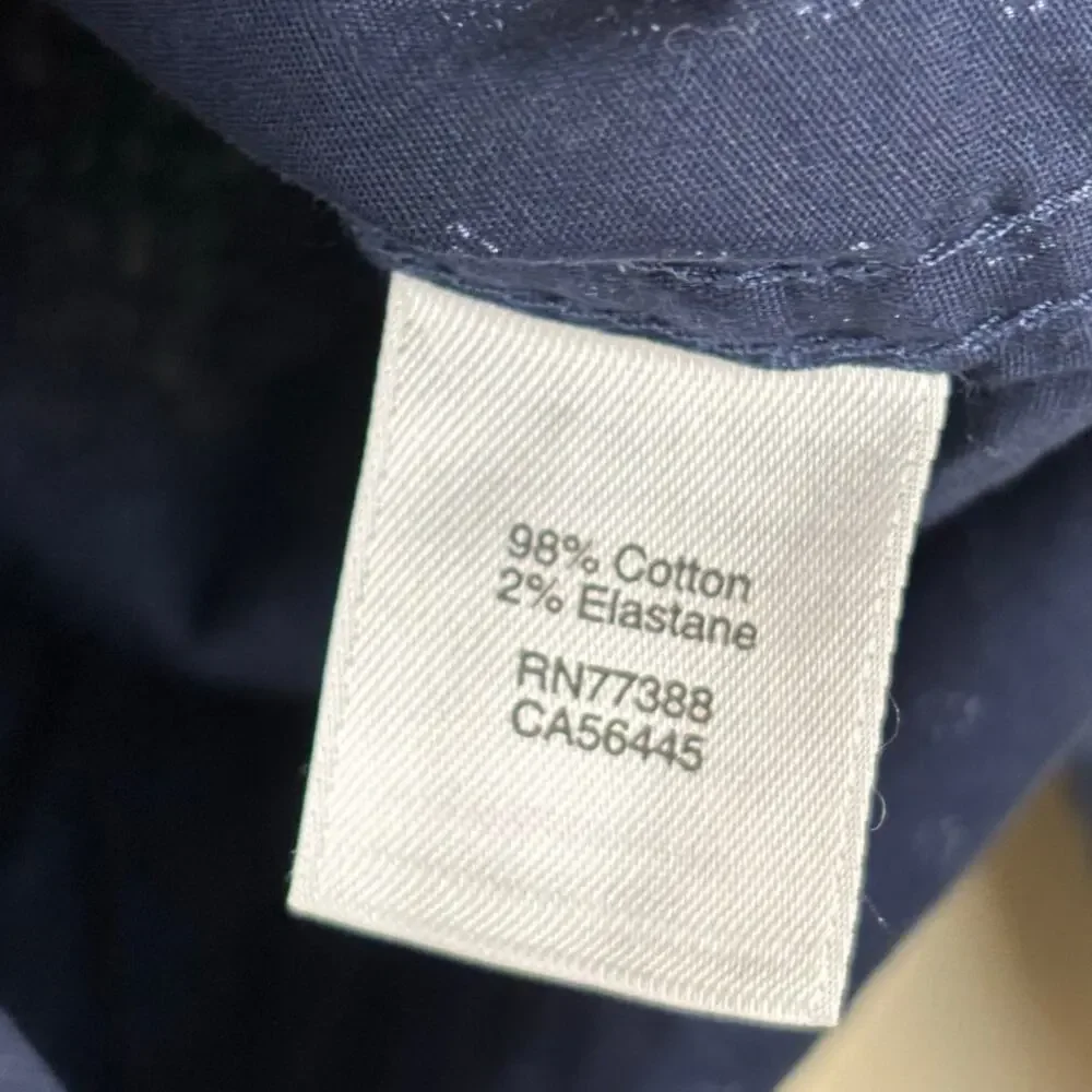 NWOT J.Crew Mercantile Flex Printed Button-Up Shirt Size Small in Blue